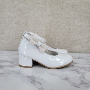 Rachel Shoes White Kids Dress Shoes